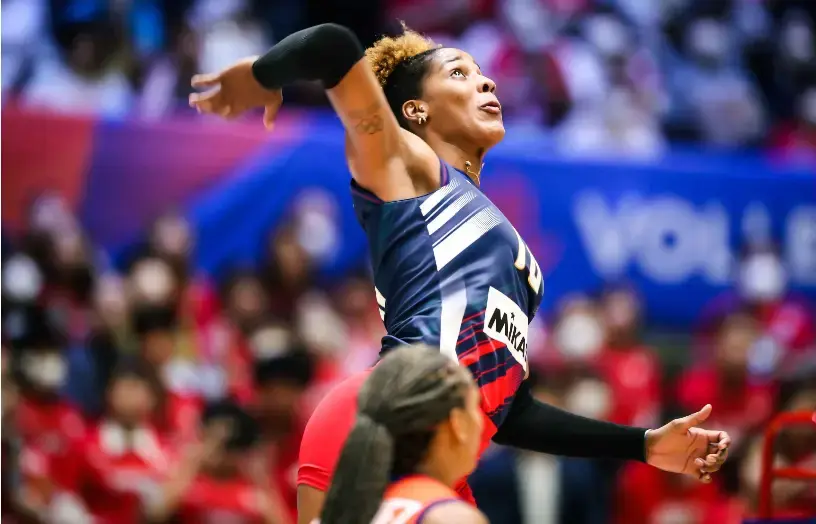 Voleibol RD derrotó 3-1 a Puerto Rico y va a semifinal