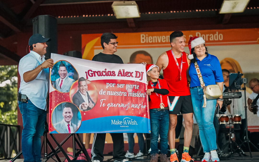 A beneficio de Make-A-Wish! TODO UN ÉXITO LA PRIMERA EDICIÓN DEL “CHRIJTMAS ESPIRIT 5K” ENCABEZADA POR ALEX DJ